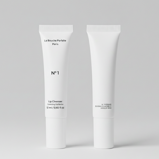 Lip Cleanser Corrector N°1 – First step to get rid of dark lips and smoker's lips, lip hyperpigmentation treatment for all skin tones – La Bouche Parfaite Paris | Nettoyant Correcteur Lèvres N°1 – Première étape pour traiter les lèvres foncées et les lèvres de fumeur, soin dépigmentant tous phototypes