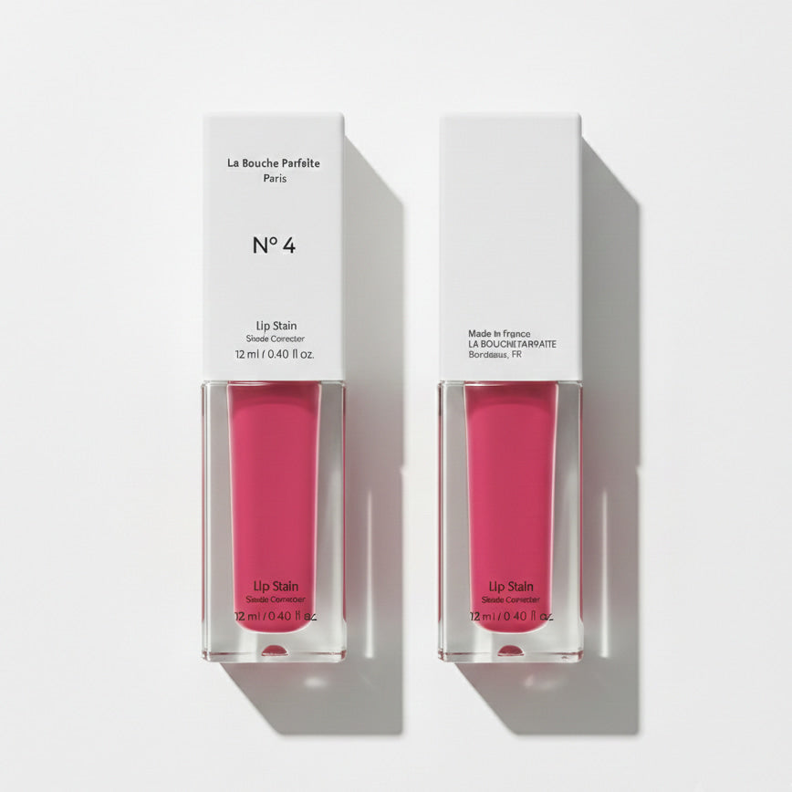 Lip Stain Corrector N°4 – Corrective lip stain, visually neutralizes dark lips for a natural pink effect – La Bouche Parfaite