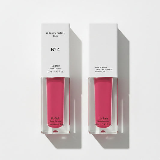 Lip Stain Corrector N°4 – Corrective lip stain, visually neutralizes dark lips for a natural pink effect – La Bouche Parfaite